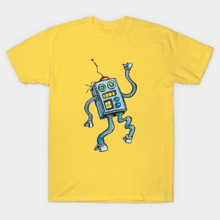 Boogie Down Bot the Dancing Robot T-Shirt